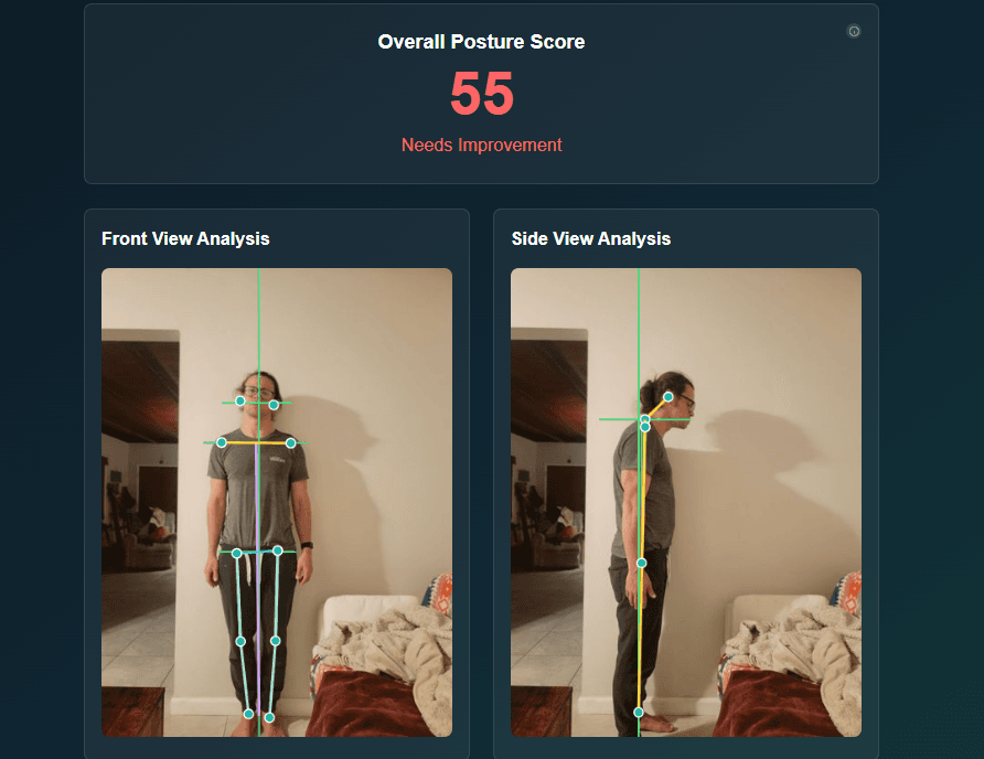 Free Posture Analysis: What Two Photos Reveal About Your Body